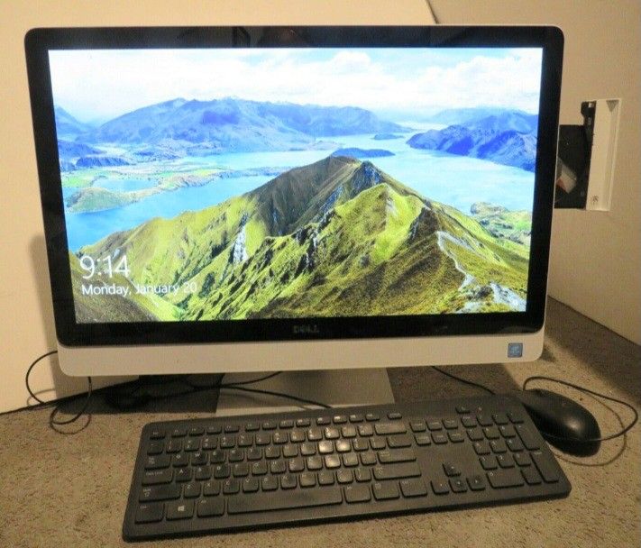 TouchScreen Dell 24 Inch All In One Desktop PC Excellent Working Condition