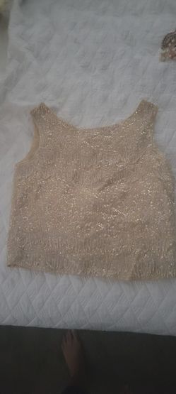 Antique Bead/sequin Shirt