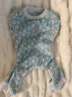 Dog/cat  Pajamas Snowman Print Fleece Onesie
