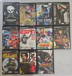 PlayStation 2 Game Lot