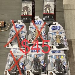 Star Wars Black Series Collection Picture Has The Prices 