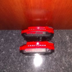 Craftsman 20 Volt Batteries 