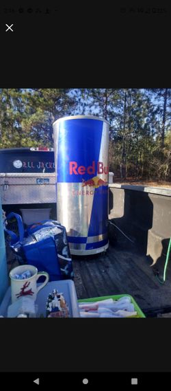 Red Bull Electric Drink Cooling Fridge