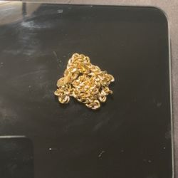 10k Diamond Cut Cuban Link Gold Chain