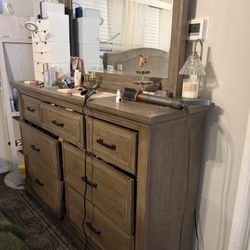 Dresser With Mirror Living Spaces 7 Drawers 