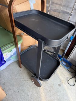 Two Tier Bar with Wheels