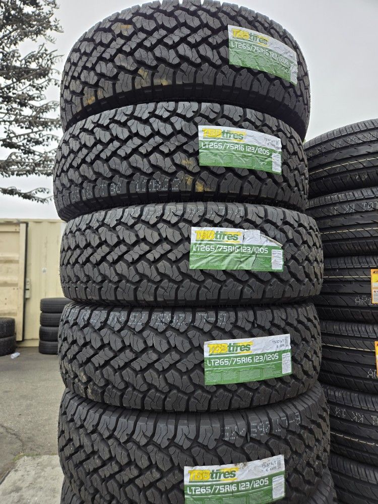 275 75 16 Vendo Set De Llantas NUEVAS De La Marca ✅️ TBB Tires