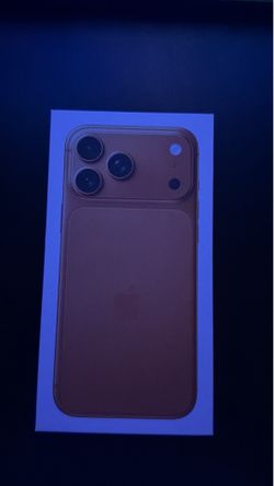 iPhone 17 Pro Max Orange