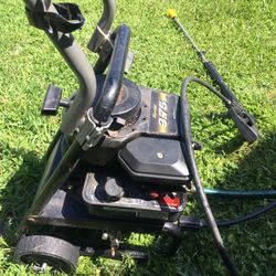 Pressure Washer (works- but cuts off at idle sometime- holds pressure and washes though?)
