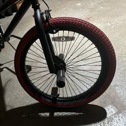 Red (BMX) bike