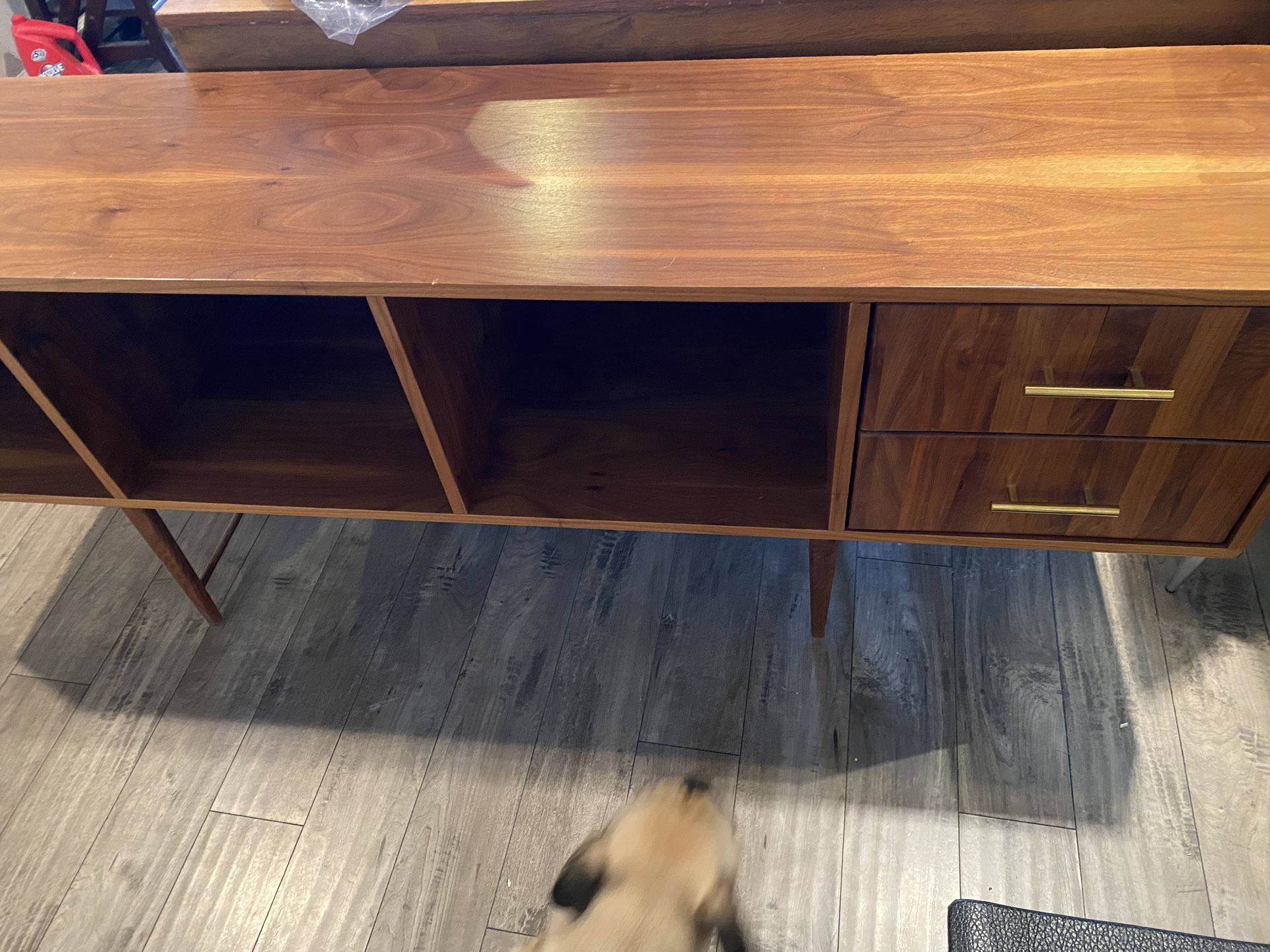 Mid Century Console Table 