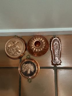 Jello molds,  vintage