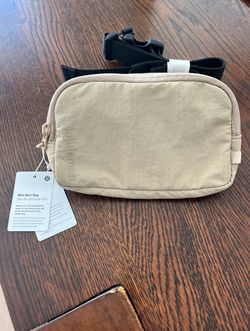 New! Beige Lululemon Bag