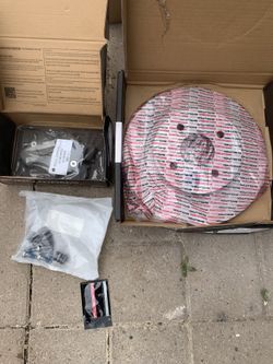 Ford Focus Front Rotors+Shoes 