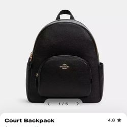 Coach Backpack 