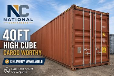 40FT High Cube Cargo Worthy Shipping Container - Dallas TX
