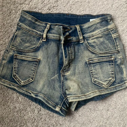 Vintage size s , jean shorts from shein