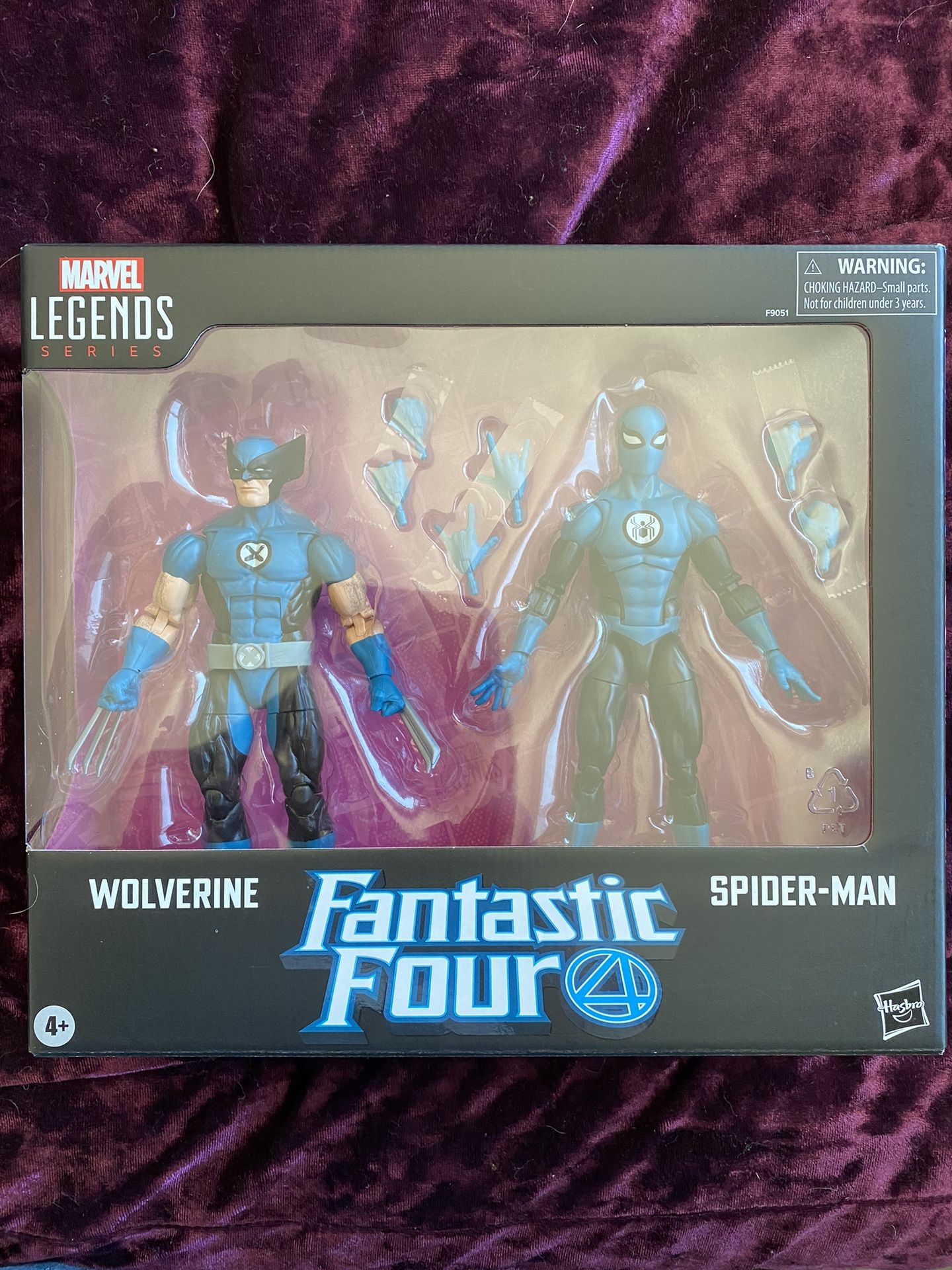 Fantastic Four Wolverines And Spider-Man 2 Pack