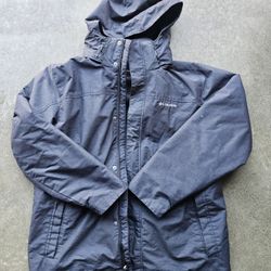 Columbia Interchange 3-in-1 Jacket Mens Large Waterproof Hooded Coat