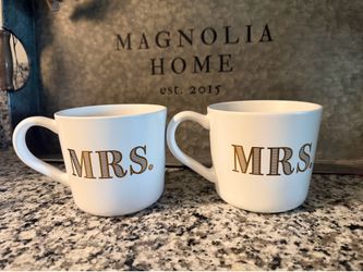 New coffee mugs