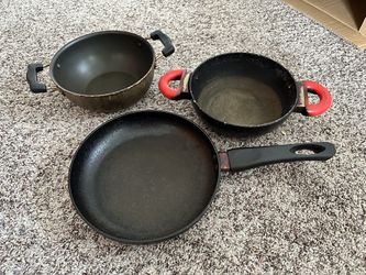 2 Pots and 1 Pan Non Stick