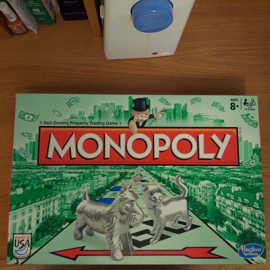 2013 Monopoly Fast Dealing Property Trading Game with The Cat Token