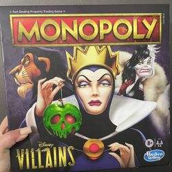 Monopoly Game Disney Villains 