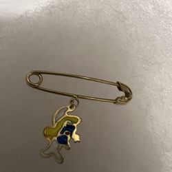 18k Real Gold Pendant 