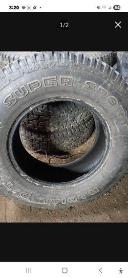 4   265 70 17s. Super Sport265  70