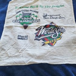 vintage 1998 San Diego Padres National League Champions / World Series hanky