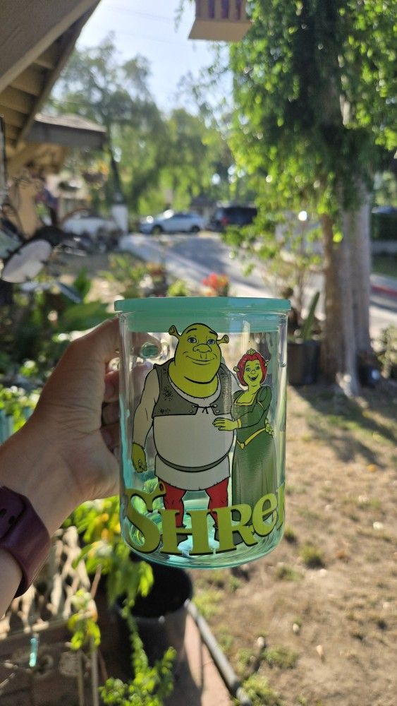 Shrek Glass Tumbler