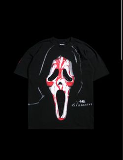 CIVIL REGIME X SCREAM GHOSTFACE “ BLOODY FACE” SHIRT