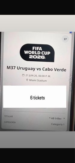 Uruguay  vs Cabo verde