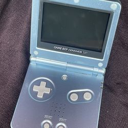 Pearl Blue GameBoy Advance SP [AGS-101]