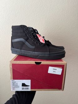 Vans Sk8-Hi All Black High-Top Sneakers