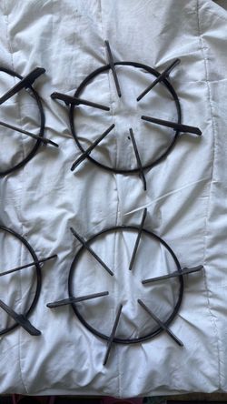 Cast Iron Gas Stove Burner Grates Set