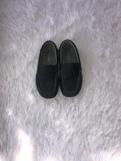 Black Nordstrom kids dress shoes 9.5
