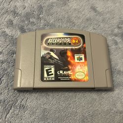 Asteroids Hyper 64 Nintendo 64 Game