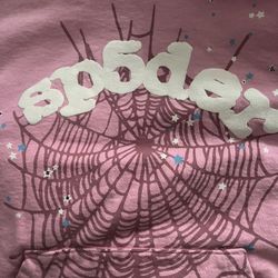 Spider Pink Hoodie M