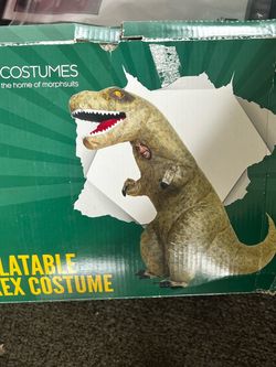 Inflatable T-Rex Dinosaur Costume (no box)