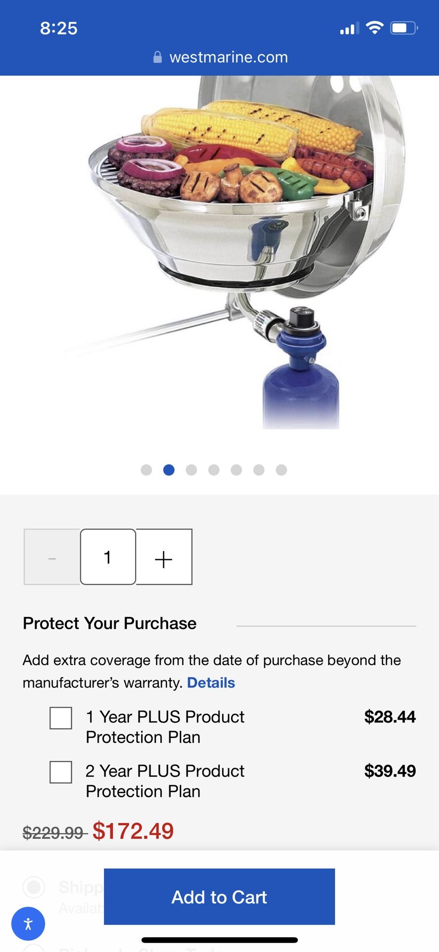 Marine Boat BBQ Grill Propane Magma A10007 for Sale in Bothell, WA