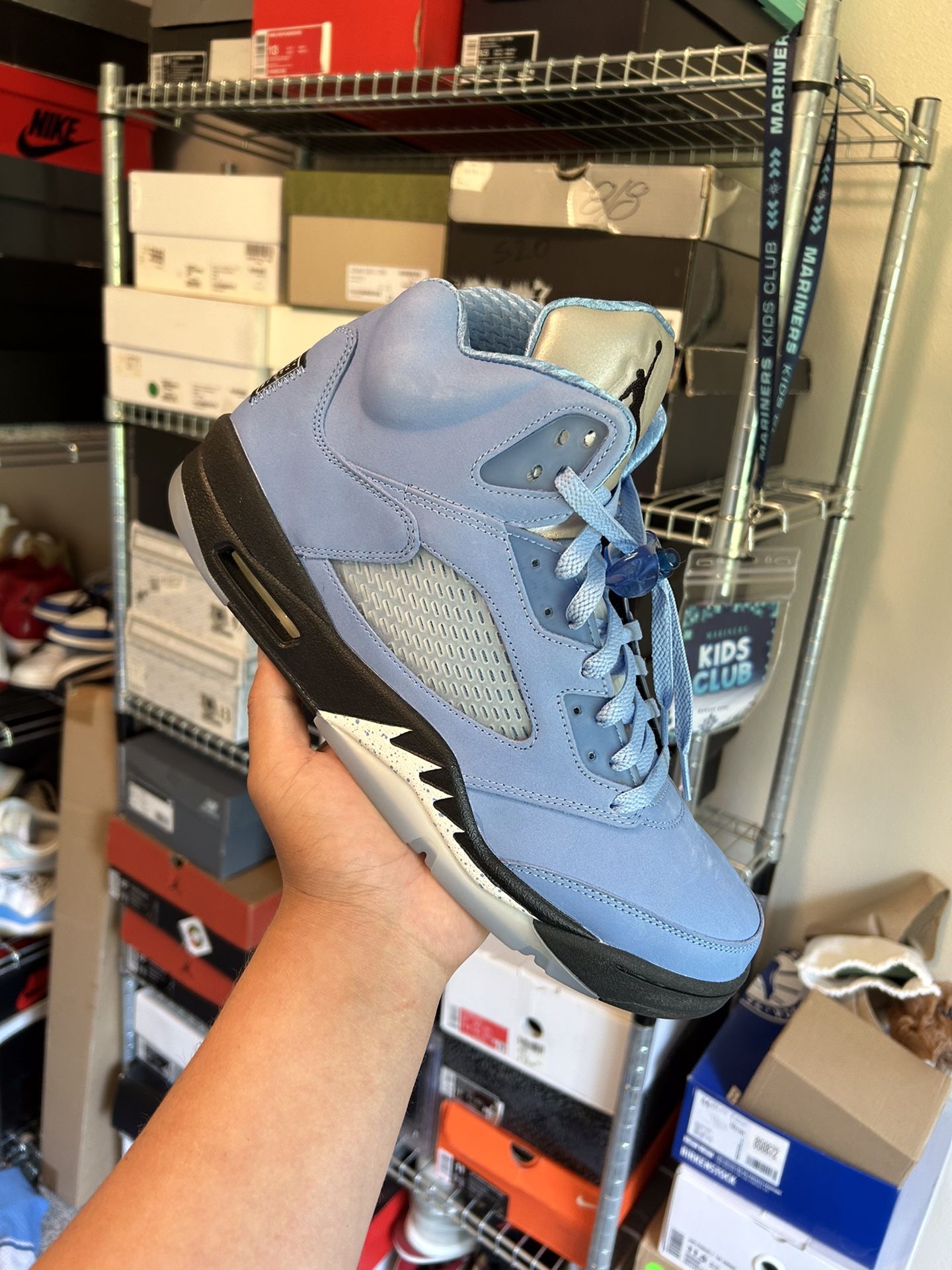 Jordan 5 University Blue Size 13