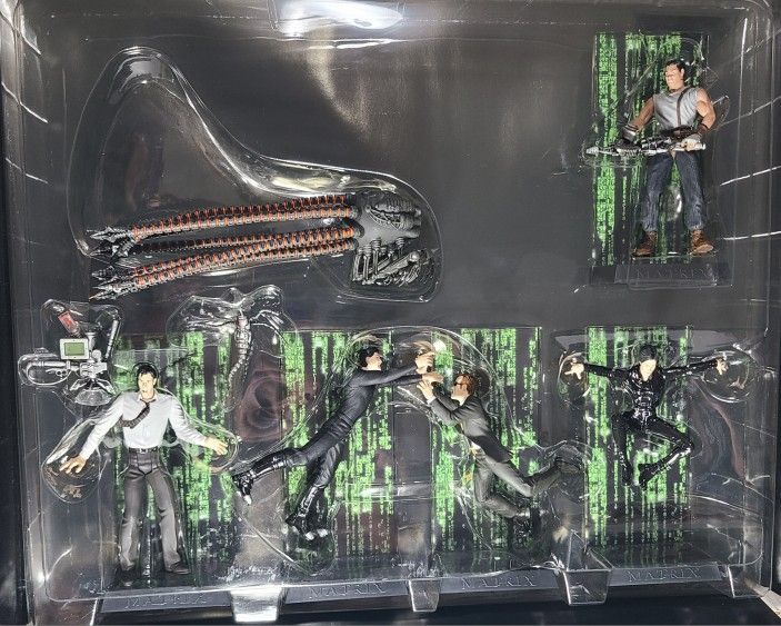 The Matrix collector edition series 2 Action Figures musicland exclusive collector's edition