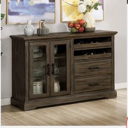 Rustic Walnut Kitchen Server