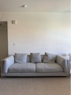 Rove Concepts Nico Sofa – Light Grey – Modern Designer Sofa - $500 OBO
