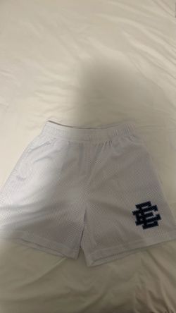 Eric Emanuel Mesh Shorts White