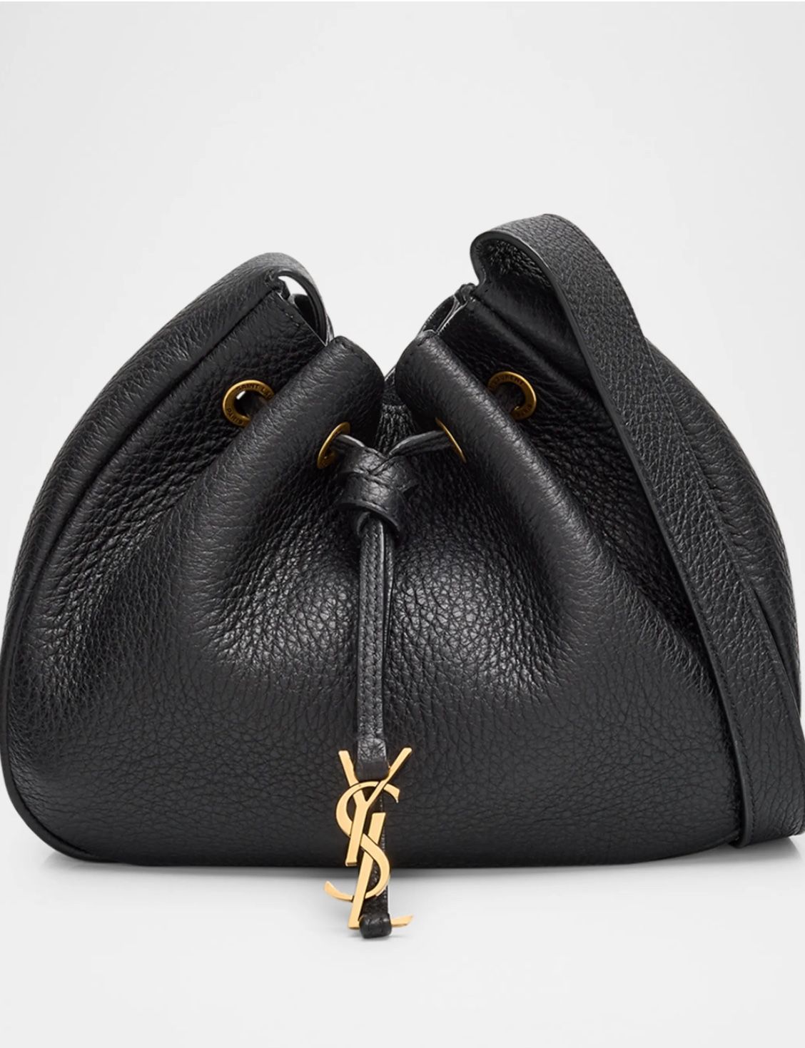 Paris VII Mini YSL Hobo Bag in Grained Leather Brand New In the Box