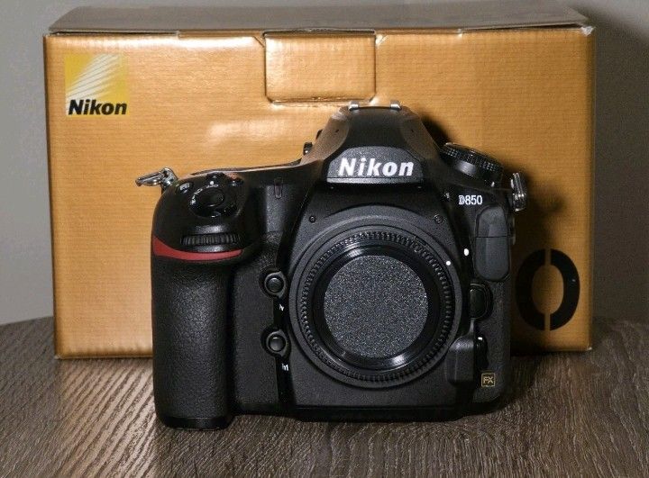 Nikon D850 45.7 MP Digital SLR Camera Black (Body & Extras)