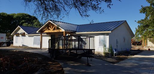 Metal roof