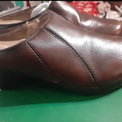 Dansko Leather Shoes Clogs 